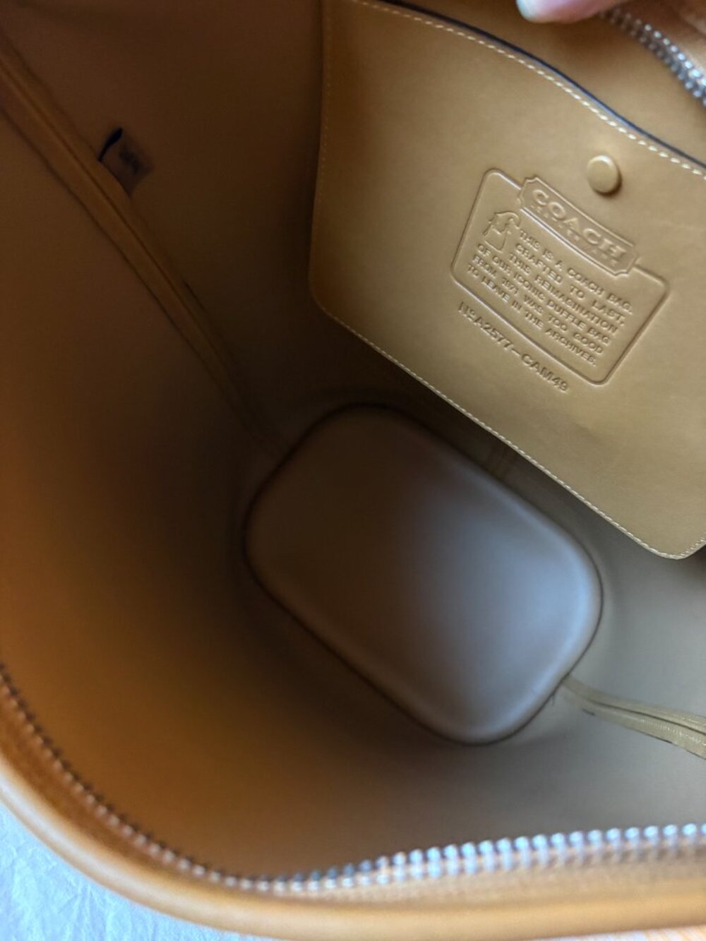 Coach Limited Re-edition 1971 Duffle Bag - Honey Brown - Picture 3 of 8